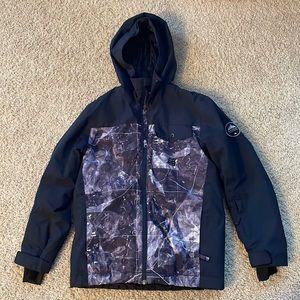 Boys Quicksilver Winter Jacket Size 12/L